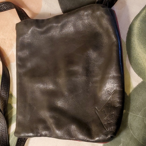 All leather crossbody bag and coin purse - Picture 8 of 11